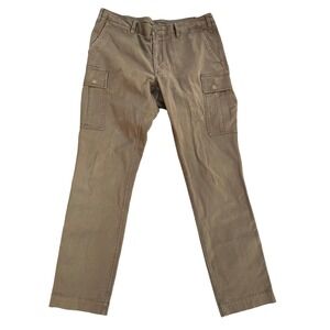 Polo Ralph Lauren Slim‎ Fit Cargo Pants Men's 34x32 Brown Cotton Blend